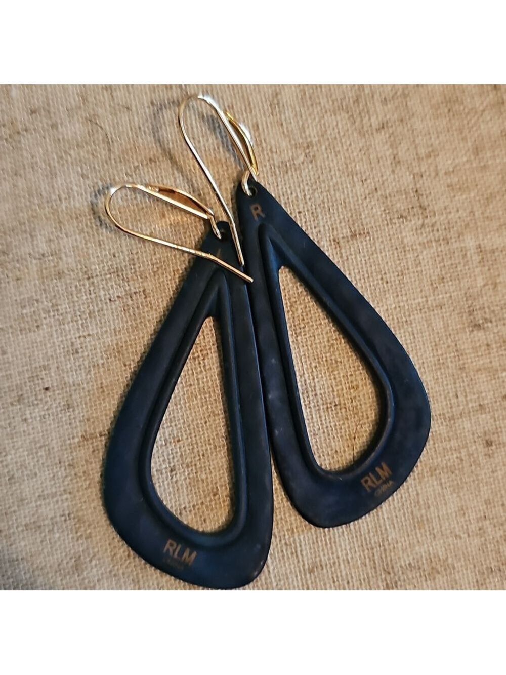 RLM Navy Earrings - Picture 3 of 6